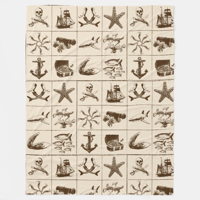 A Pirater Life Blanket_1 Fleecefilt (Framsidan)