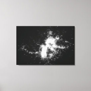 A Planeten Nebula (N66) i Large Magellanic Canvastryck