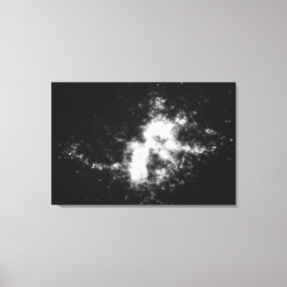 A Planeten Nebula (N66) i Large Magellanic Canvastryck