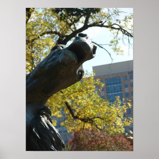 A Plaza Horse Poster (Framsidan)