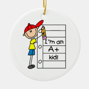 A Plus Kid Julgransprydnad Keramik