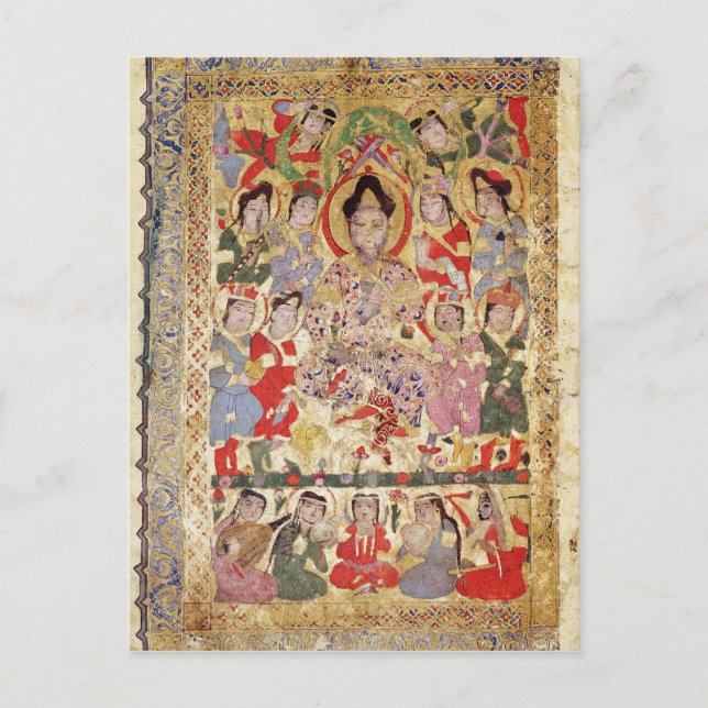 A Poet Singer, Musician and Singers Vykort (Framsida)