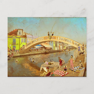 A Ponte dos Carcavelos de Aveiro (Portugal) Vykort