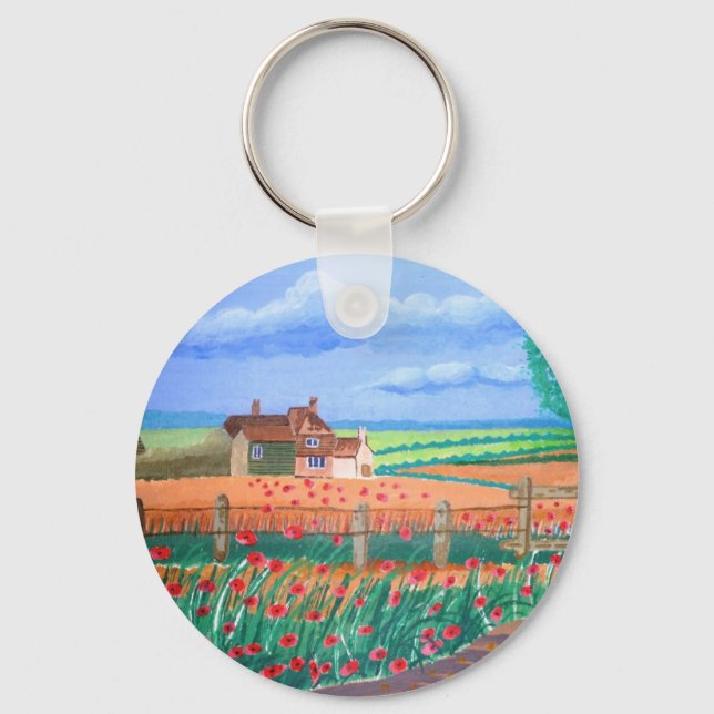 A Poppy Fält Nyckelring (Framsida)