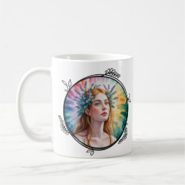 A porträtt av beundran kaffemugg