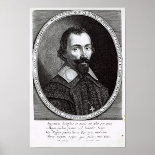 A porträtt av Claude Maugis, rådgivare till Marie Poster