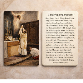A PRAYER FOR PRIESTS CATHOLIC RELIGIOUS PLACERINGSKORT