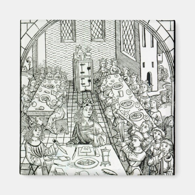 A Princely Banquet, 1491 Magnet (Framsidan)