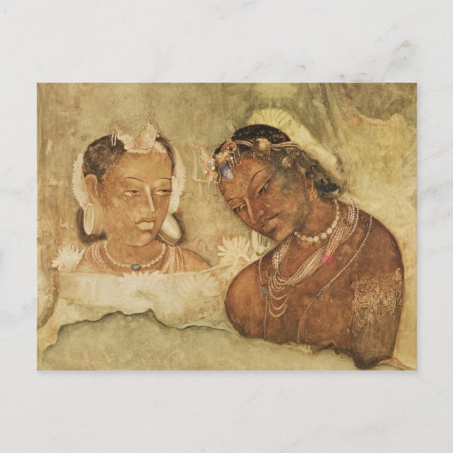 A Princess och hennes servant Vykort (Framsida)