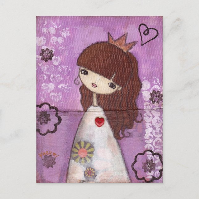 A Princess Postcard Vykort (Framsida)