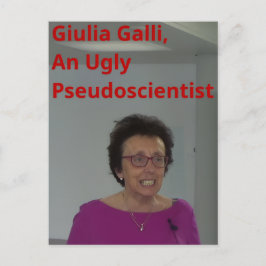 A Pseudoforskare Gall Announcement Meddelande Vykort