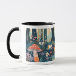 A psychedelic mug mugg