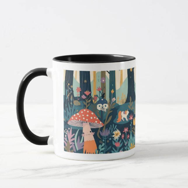 A psychedelic mug mugg (Vänster)