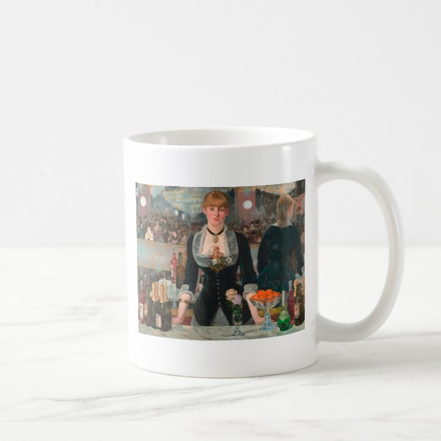 A Pub vid Folies-Bergère Edouard Manet Kaffemugg (Höger)