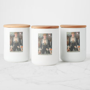 A Pub vid Folies-Bergère Edouard Manet Mat Etikett