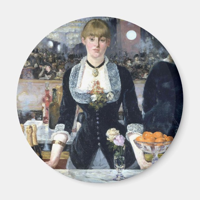 A Pub vid Folies Bergere Magnet (Framsidan)
