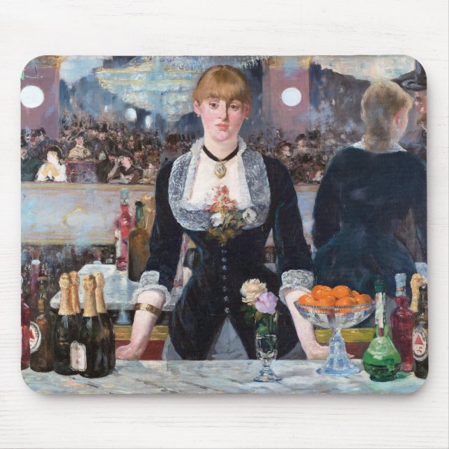 A Pub vid Folies-Bergere, Manet Musmatta (Framsidan)