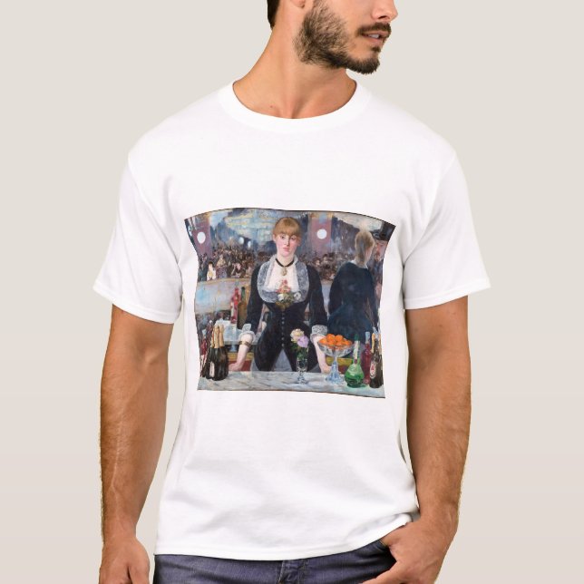 A Pub vid Folies-Bergere, Manet T Shirt (Framsida)