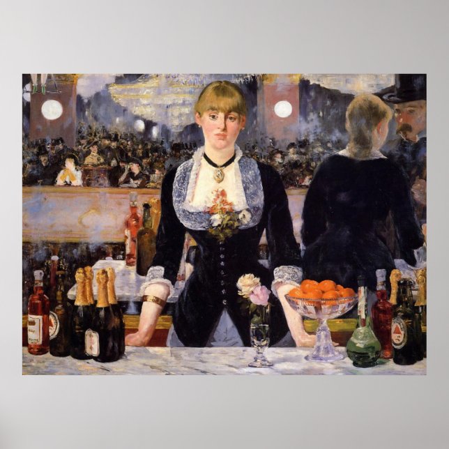 A Pub vid Folies-Bergère Poster (Framsidan)