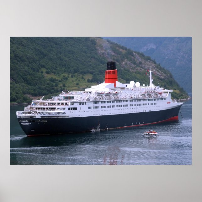 A Queen in a Fjord Poster (Framsidan)