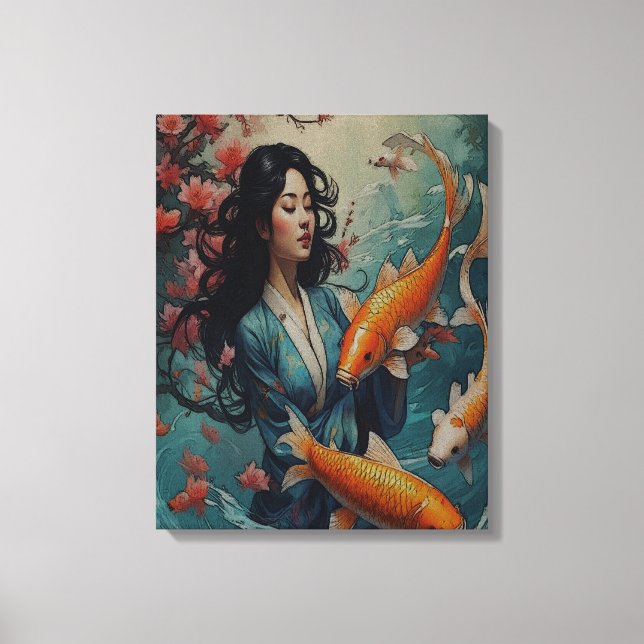 A Quiet Riot of Yellow Canvastryck (Framsida)