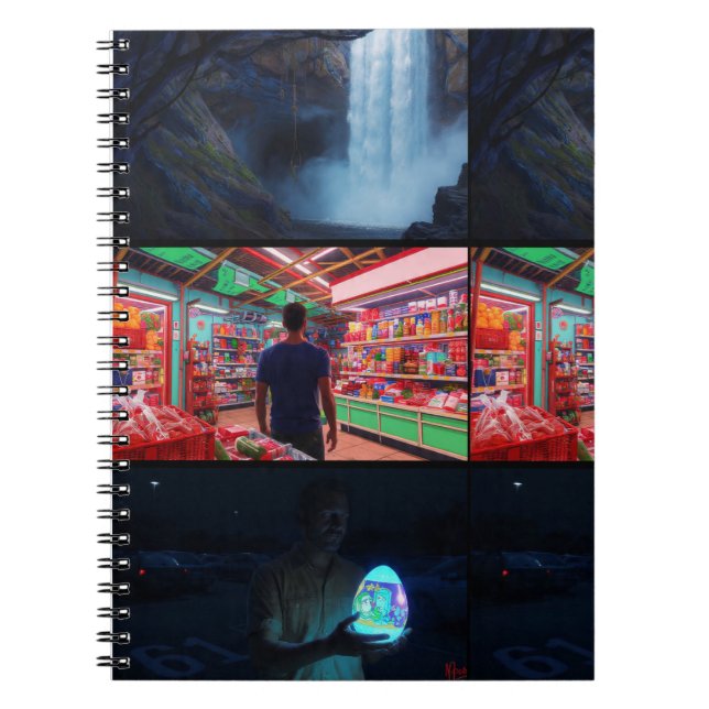 A Quiet Sequence Anteckningsbok (Framsidan)