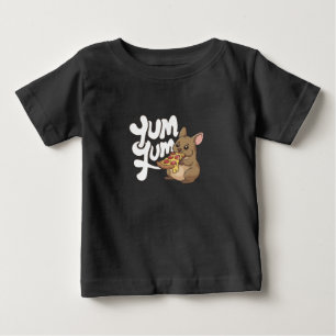 A Quokka äter pizza T Shirt