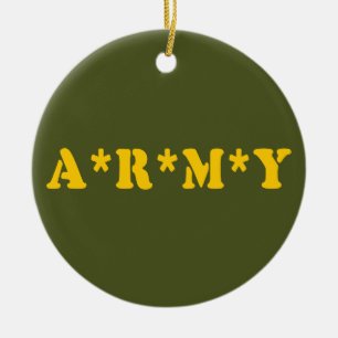 A*R*M*Y JULGRANSPRYDNAD KERAMIK