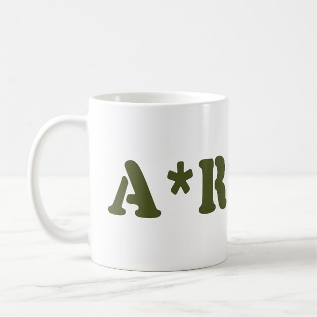 A*R*M*Y KAFFEMUGG (Vänster)