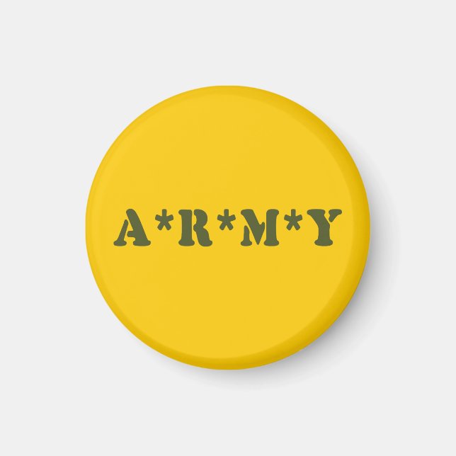 A*R*M*Y MAGNET (Framsidan)