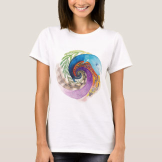 A.R.T. Sense Swirl Women's T-Shirt, Hennes Helig I T Shirt