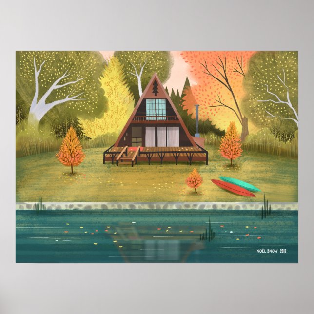A-Ram Cabin House Poster (Framsidan)