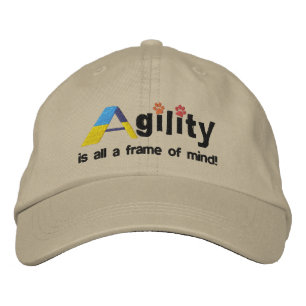 A-Ram i Mind Embroized Hat Broderad Keps