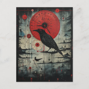 A Raven Vykort