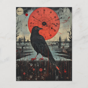 A Raven Vykort