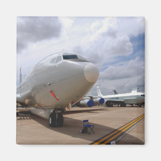 A RC-135V/W Rivet Joint Aircraft Magnet (Framsidan)