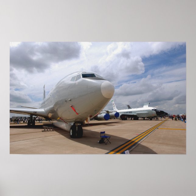 A RC-135V/W Rivet Joint Aircraft Poster (Framsidan)