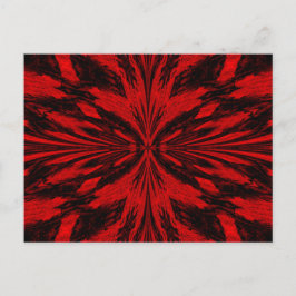 A Red Butterfly Vykort