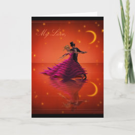 A Red Waltz Helgkort