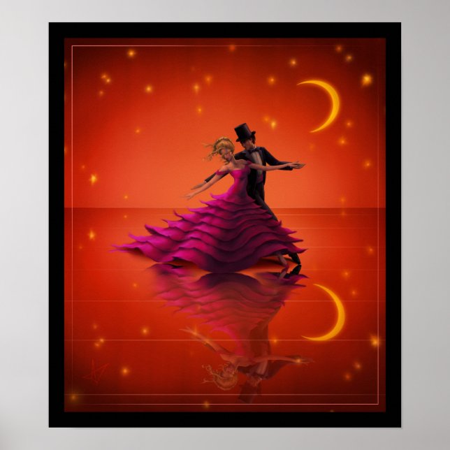 A Red Waltz Poster (Framsidan)