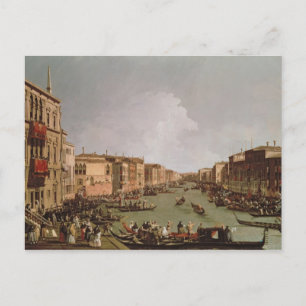 A Regatta på Grand Canal, 1735 Vykort