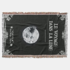 A Resa till Fransken Poster Retro Movie Måne Mysfilt