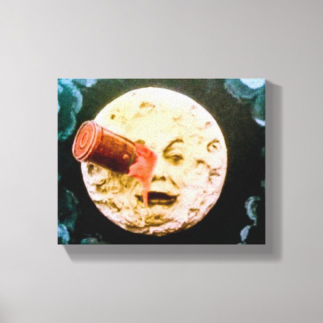 A Resa till Måne Canvastryck (Framsida)