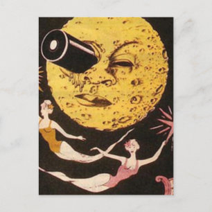 A Resa till Måne-filmen Poster Vykort