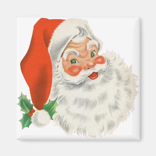 A retro Santa Magnet (Framsidan)
