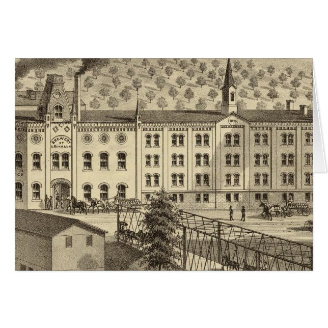 A Reymann:s bryggerier och malthus Hälsningskort (Framsidan Horizontal)
