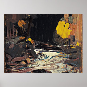 A River, bra konst av Tom Thomson Poster