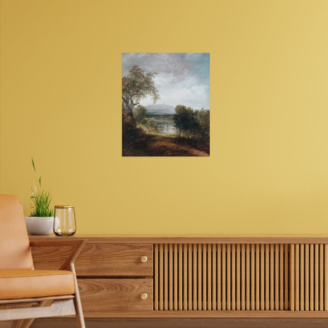 A River Glimpse (CA. 1843-50) Poster (Vardagsrum 2)