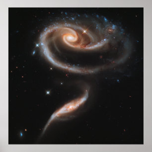 A Ro av Galaxies, ARP 273 [Skriv ut] Poster