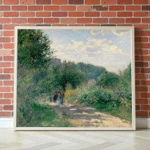 A Road in Louveciennes by Auguste Renoir, Fine Art